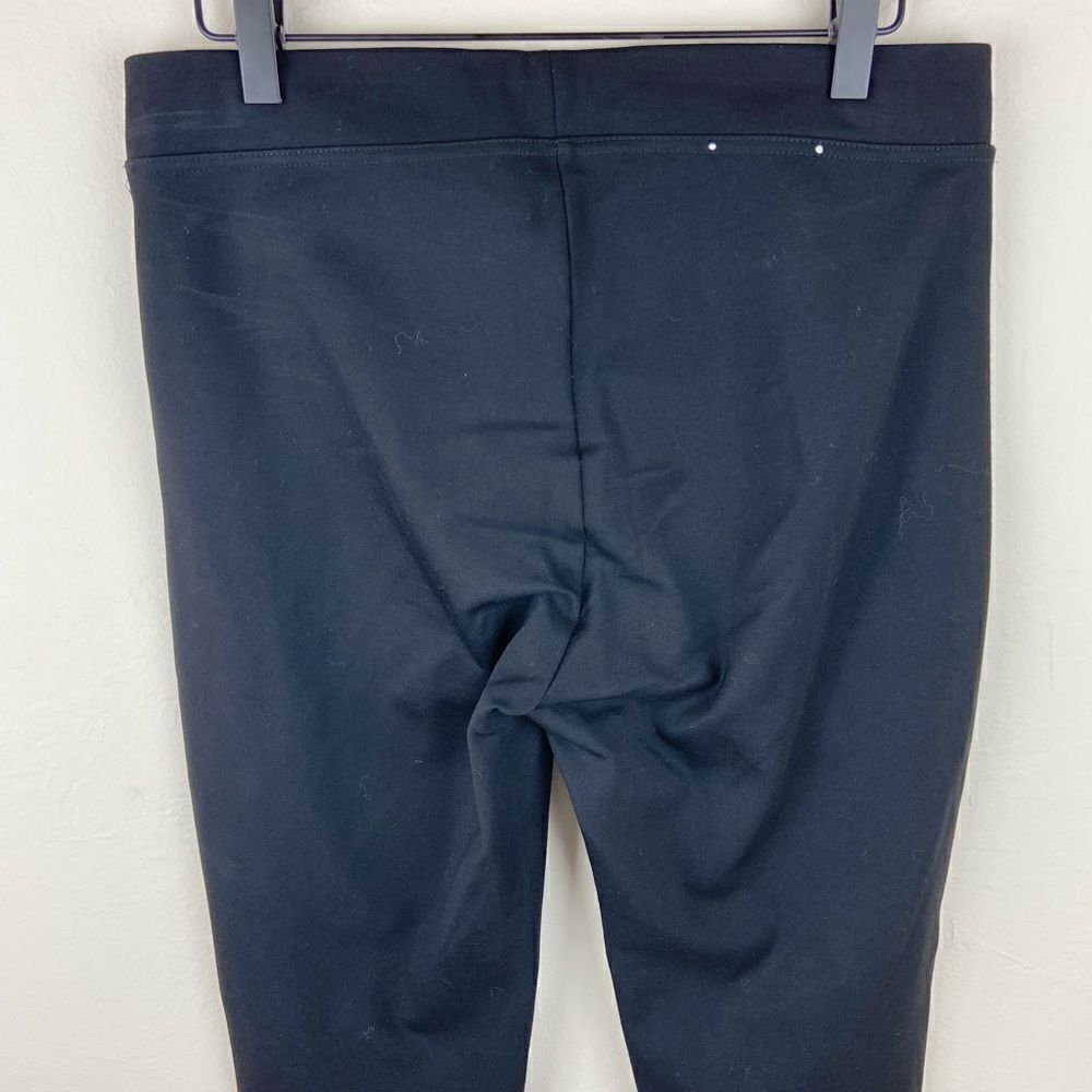 Calvin Klein Faux Leather Front Legging Pants - Picture 7 of 8
